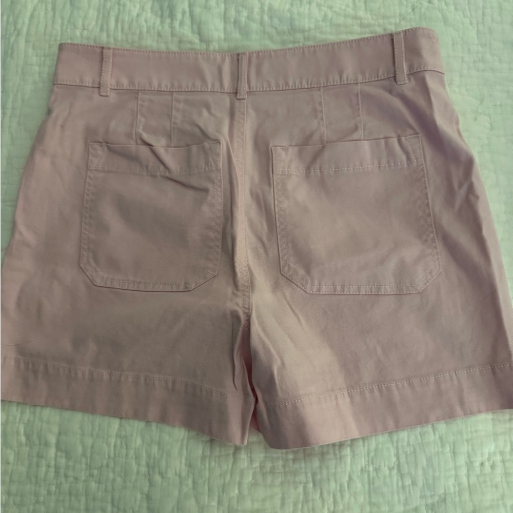 2 pair Loft shorts, size 6 EUC one pink with patch pockets & navy floral Riveria - Picture 6 of 16